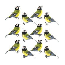 Bird Figurine (Set of 12)  Brown Foam, 85780DS