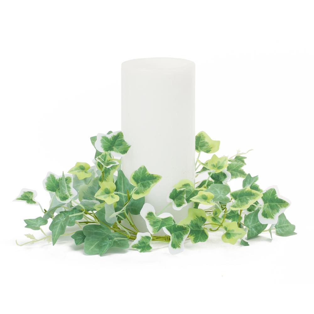 Mixed Ivy Candle Ring (Set of 6)