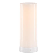 FIA Flame 3"D x 7.5"H Plastic White