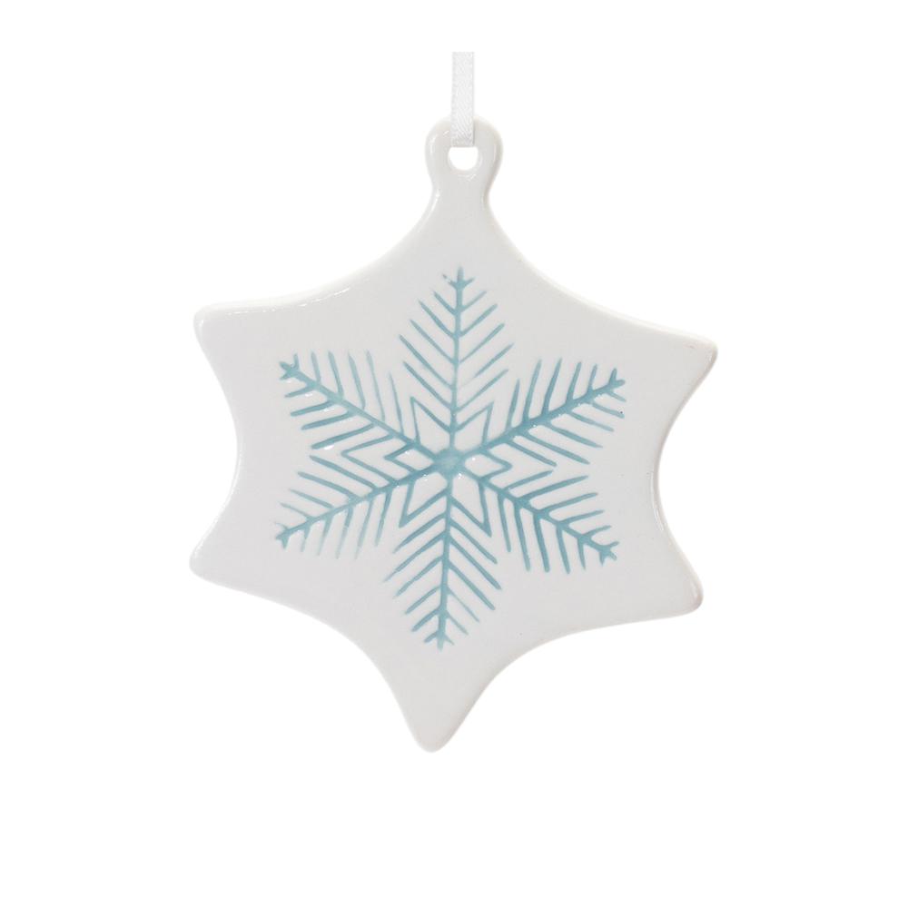 Ornament (Set of 24) 4"H, 4"H, 4.75"H, 4.75"H Ceramic