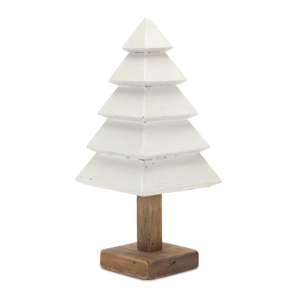 Tree (Set of 2) 15"H, 21"H Wood
