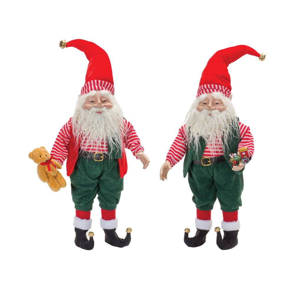 Santa (Set of 2) 20"H Polyester