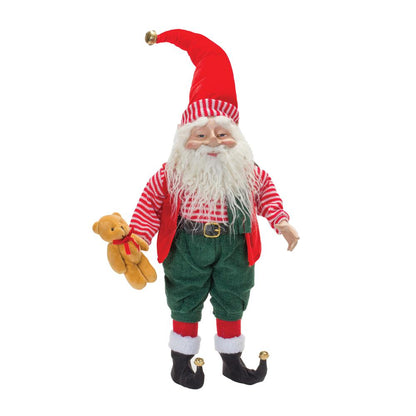 Santa (Set of 2) 20"H Polyester