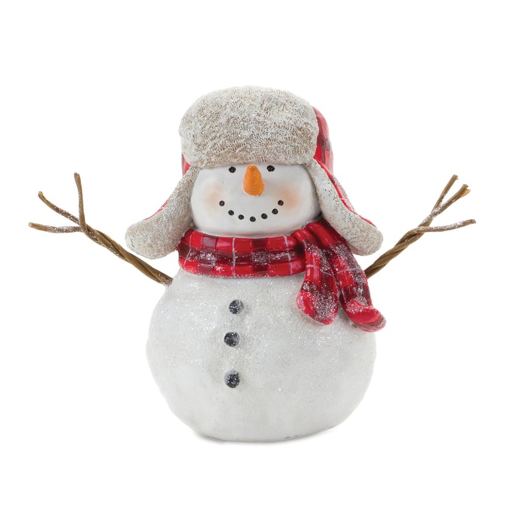 Snowman (Set of 4) 6"H Resin