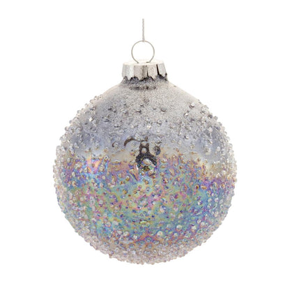 Ball Ornament (Set of 12) 3"D Glass