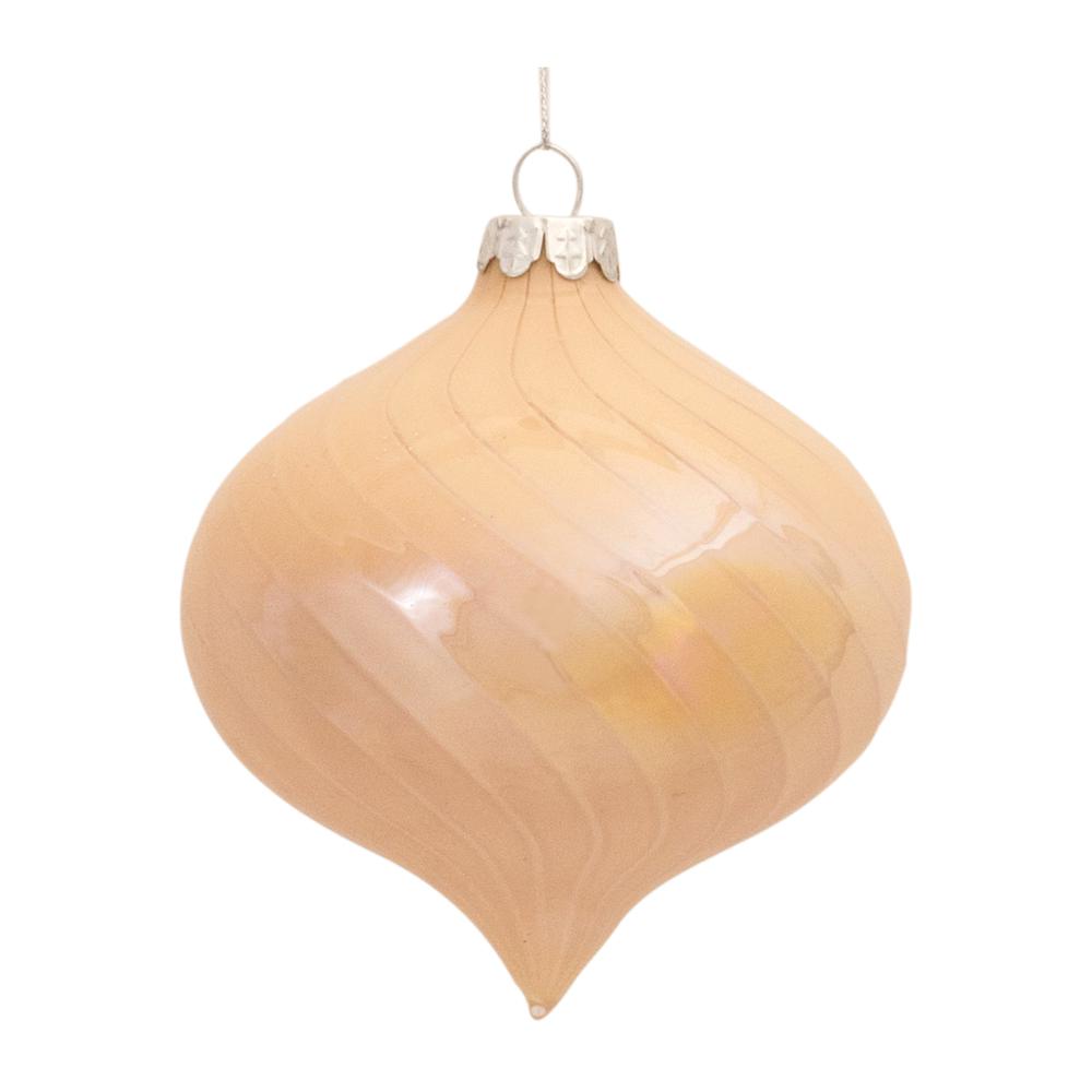 Ornament (Set of 6) 4"D Glass