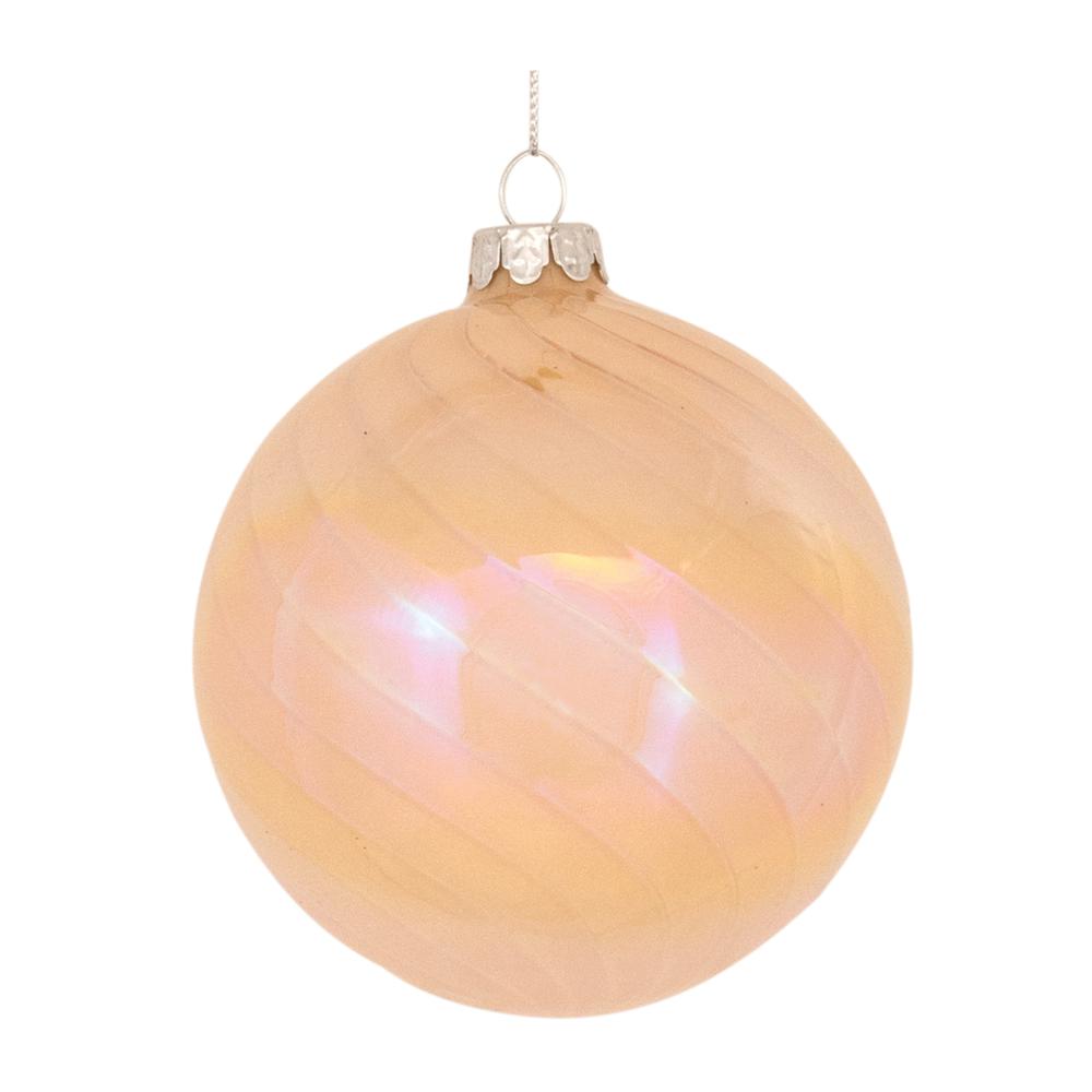 Ornament (Set of 6) 4"D Glass