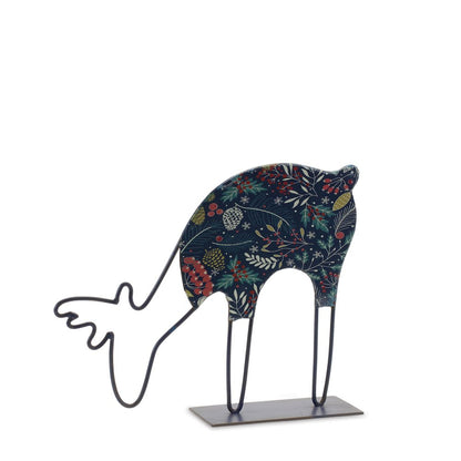 Deer (Set of 2) 9.75"L x 8"H, 6"L x 12"H Iron