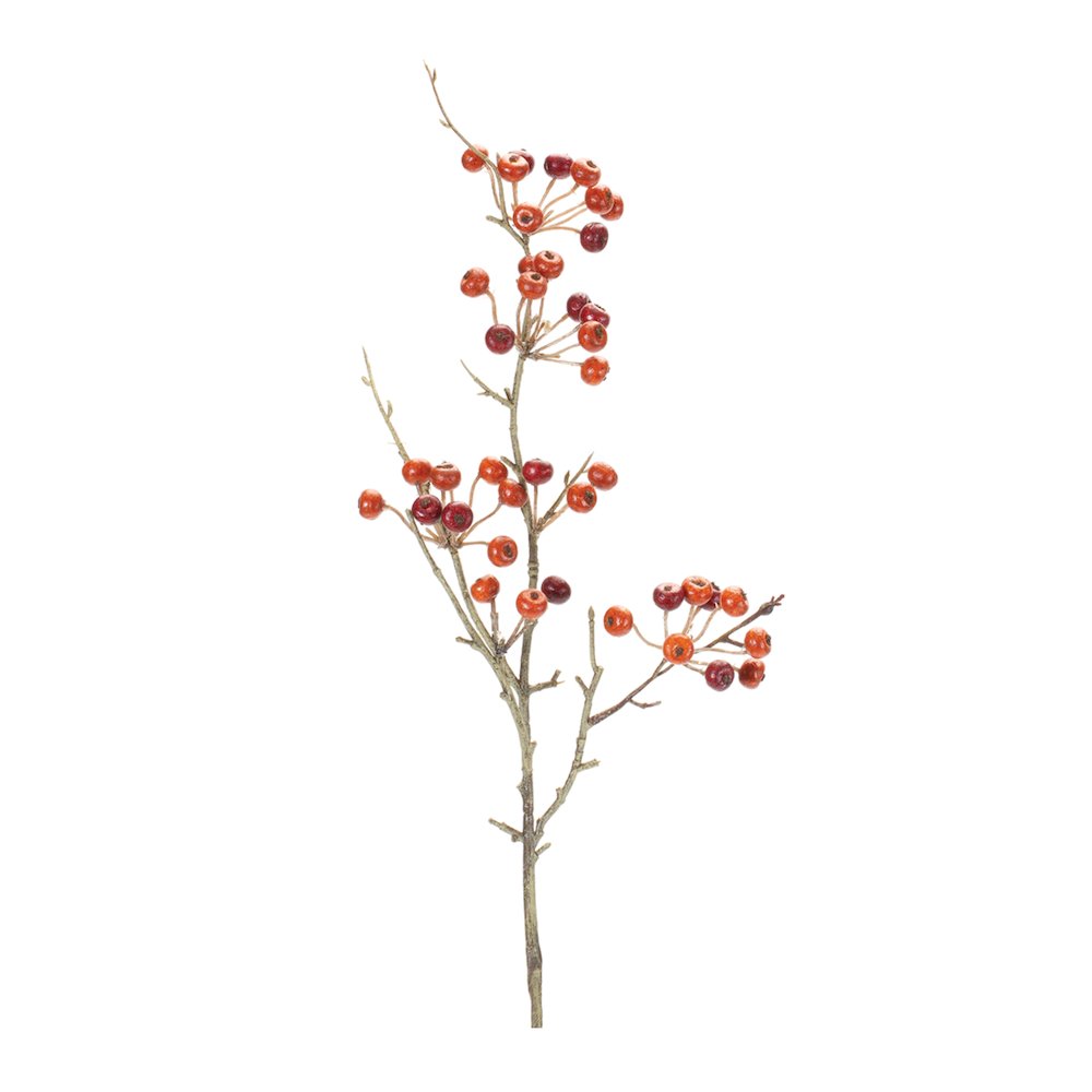 Berry Pod Spray (Set of 6) 26"H Foam/Plastic