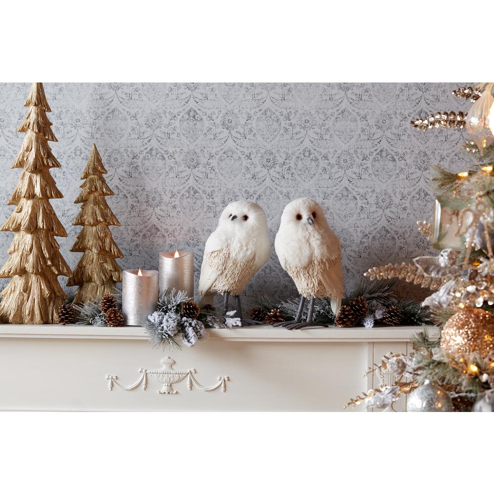 Owl (Set fo 2) 12.5"H Foam