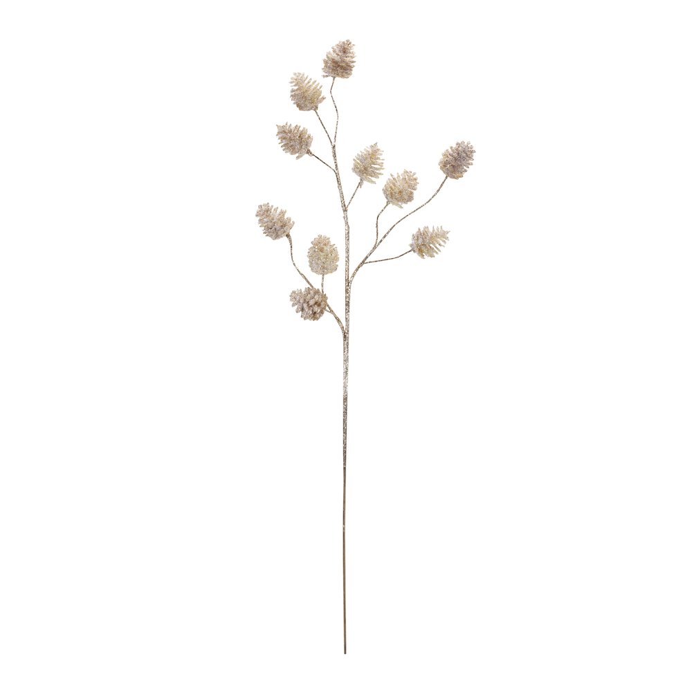 Pine Cone Spray (Set of 6) 30"H Plastic