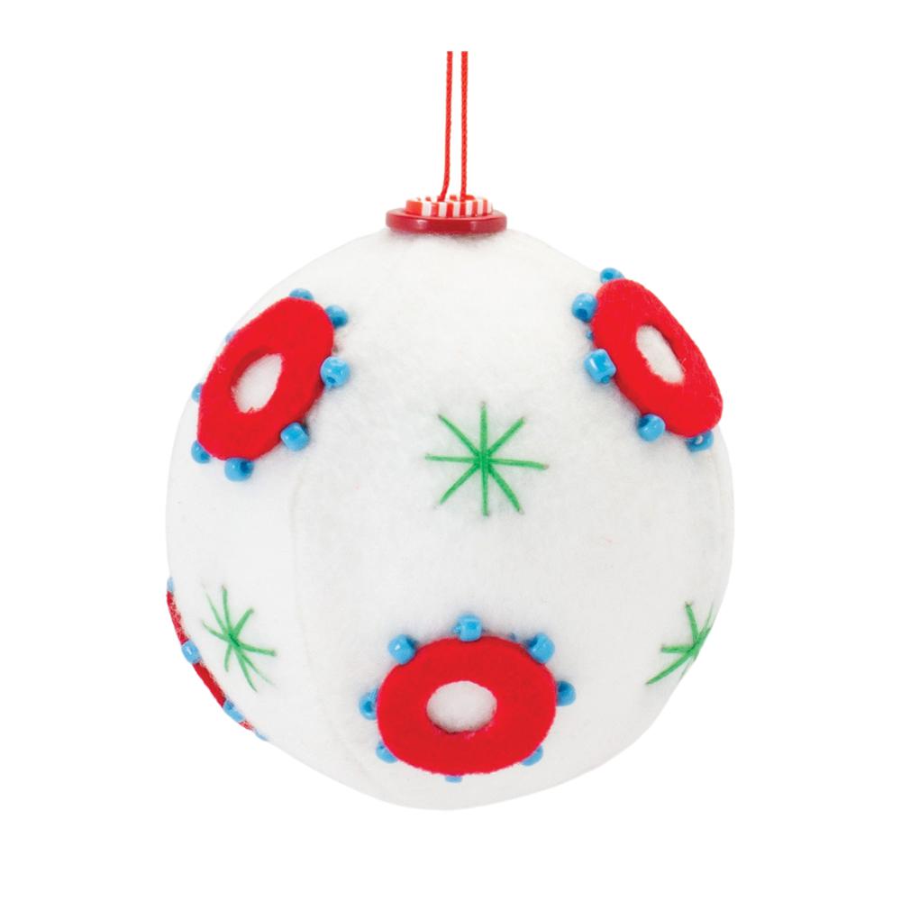 Ball Ornament (Set of 12) 3"D Polyester