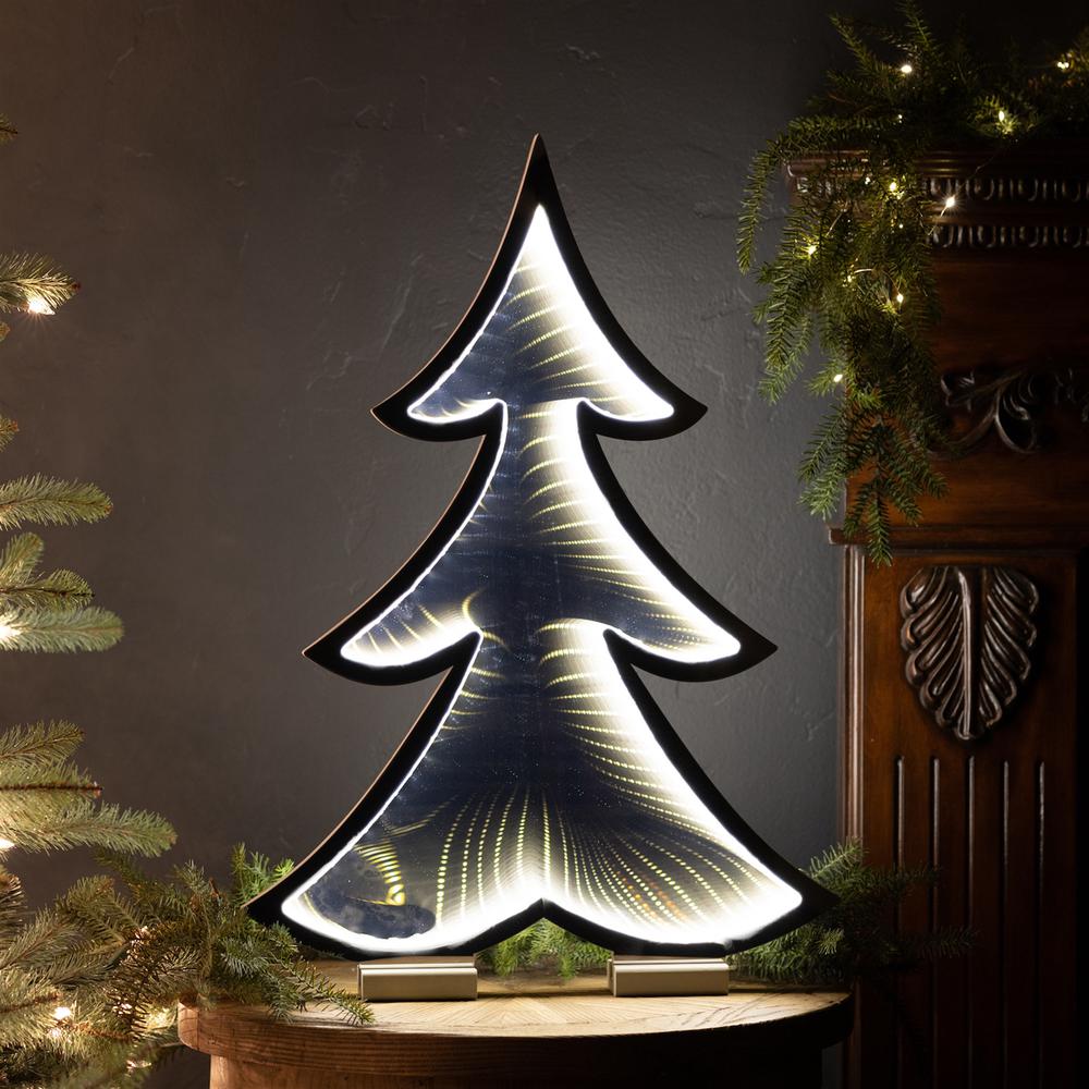 Tree Infinity Light 24.5"H Acrylic UL Plug Included