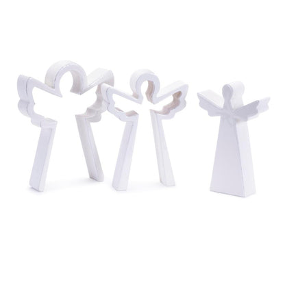 Triple Angel Puzzle (Set of 2) 8"H MDF