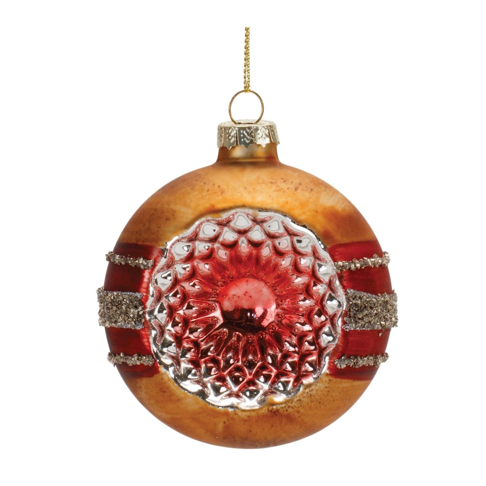 Reflector Ornament (Set of 12) 4"H Glass