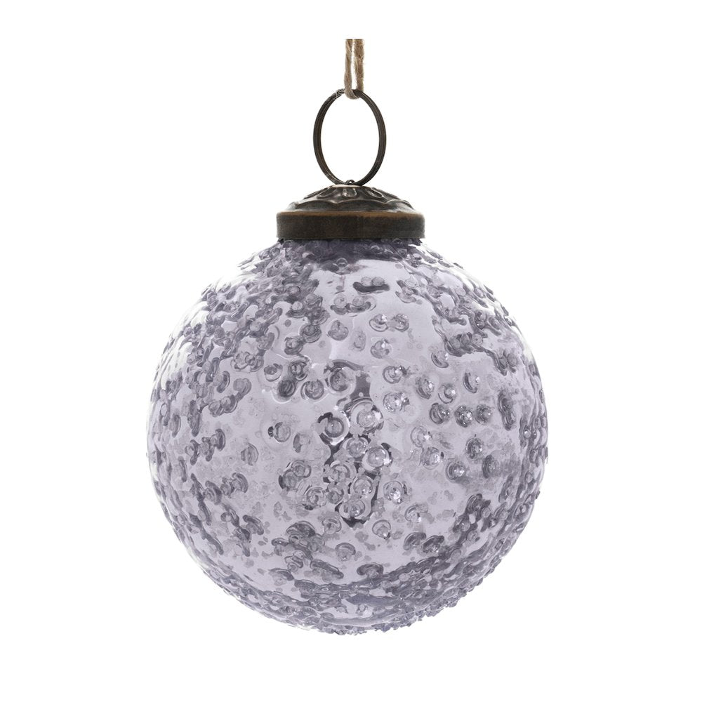 Ball Ornament (Set of 6) 3"D Glass
