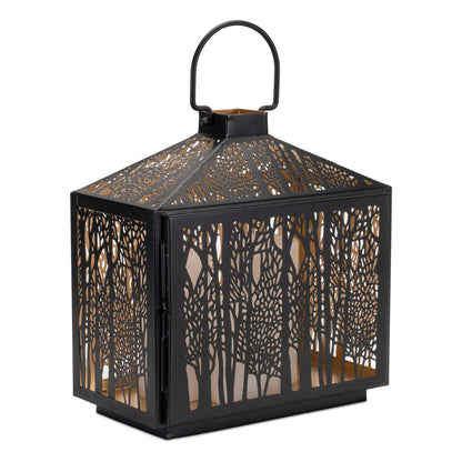 Lantern 11.5"L x 12"H Iron