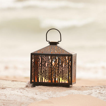 Lantern 11.5"L x 12"H Iron