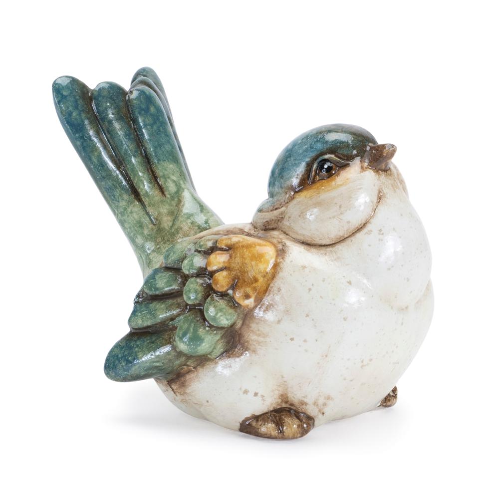 Bird (Set of 6) 3"H Terra Cotta