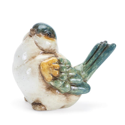 Bird (Set of 6) 3"H Terra Cotta