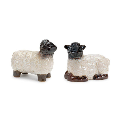 Sheep (Set of 6) 3"H, 3.25"H Resin