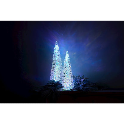Iridescent LED Pine Tree 17.5"H