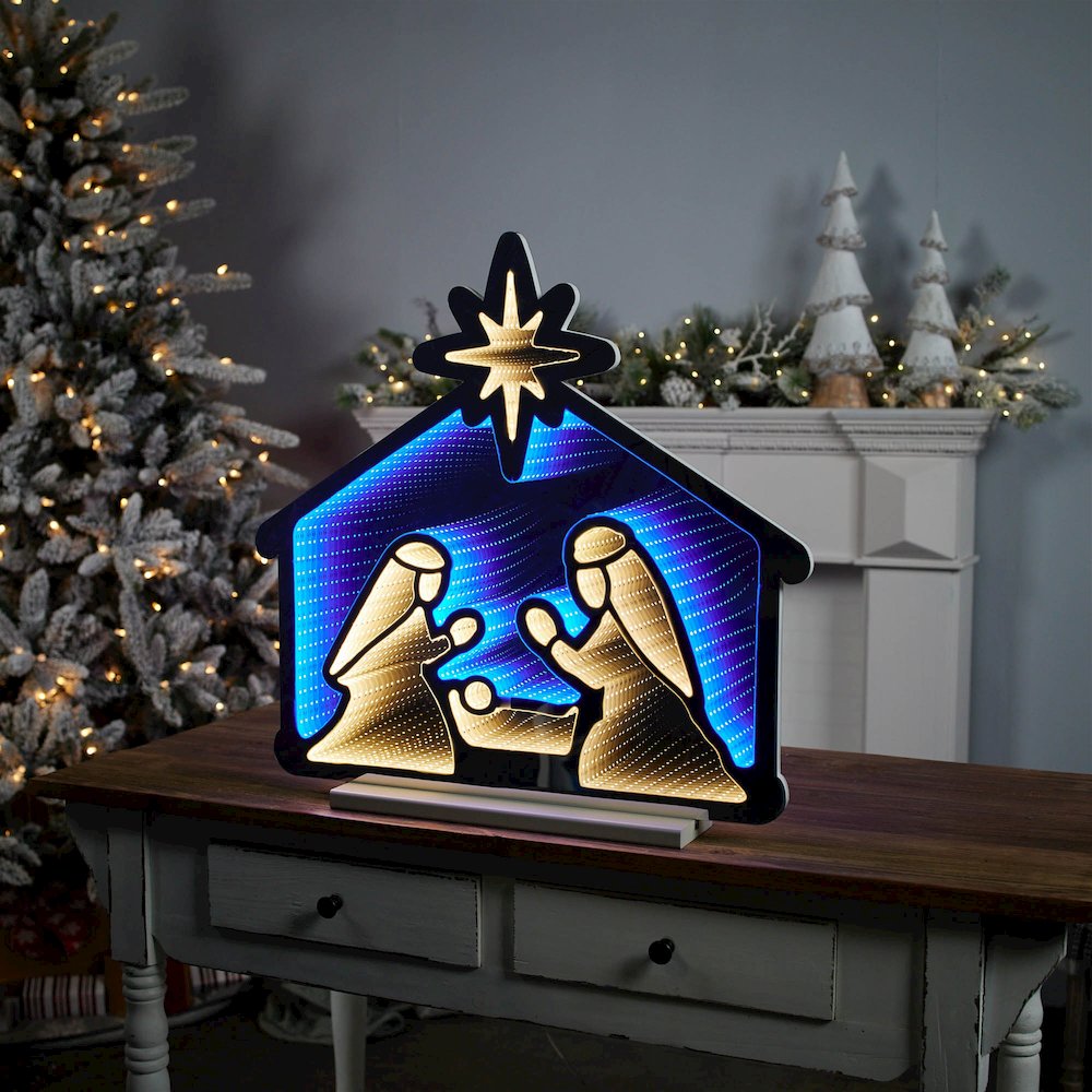 Nativity Scene Ekkolight 24.5"H