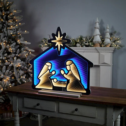 Nativity Scene Ekkolight 24.5"H