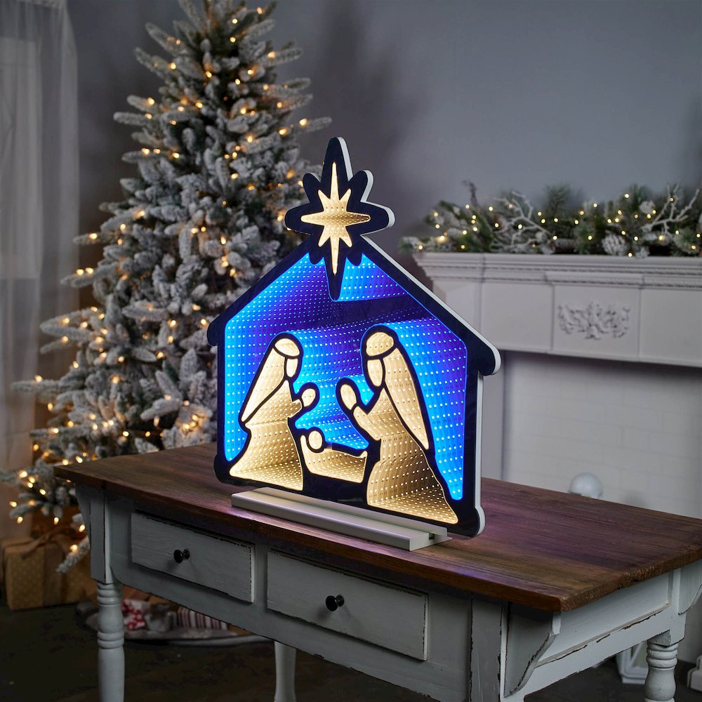 Nativity Scene Ekkolight 24.5"H
