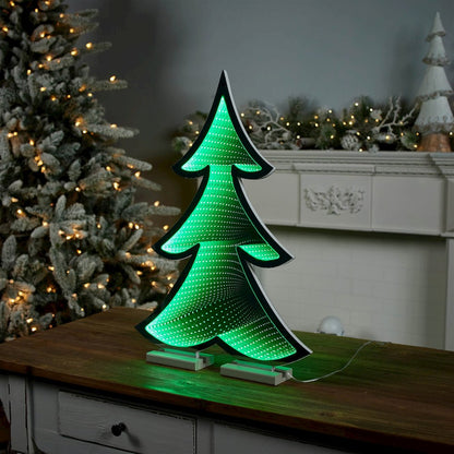 Green Pine Tree Ekkolight 23.5"H