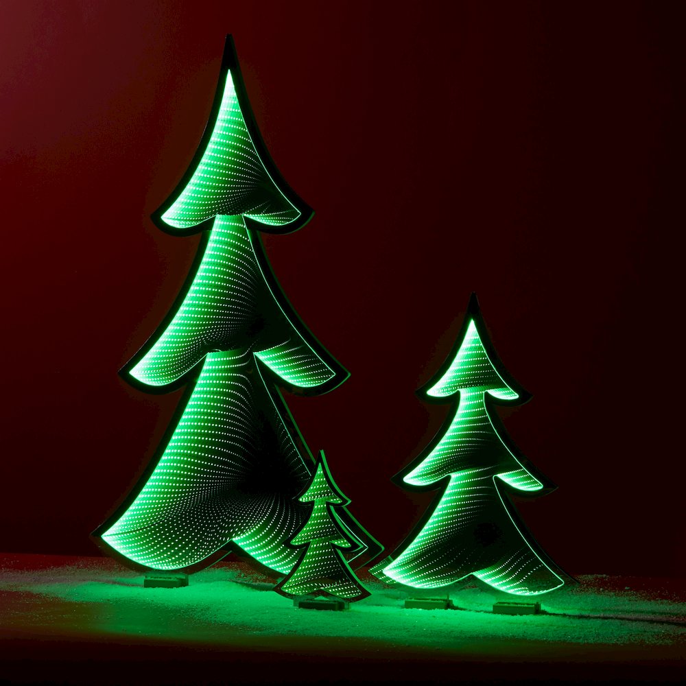 Green Pine Tree Ekkolight 46"H