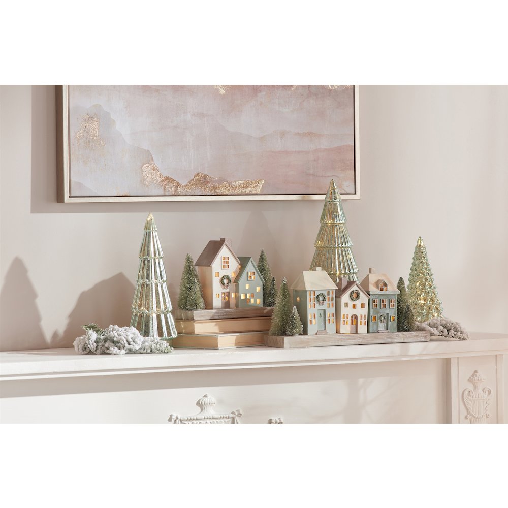 LED Winter Village 8"L