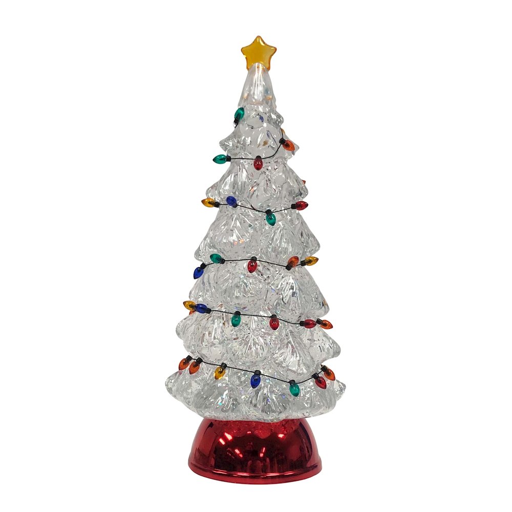 LED Christmas Tree with Holiday Lights 11.5"H