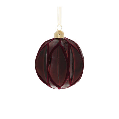Velvet Glass Ornament (Set of 6)