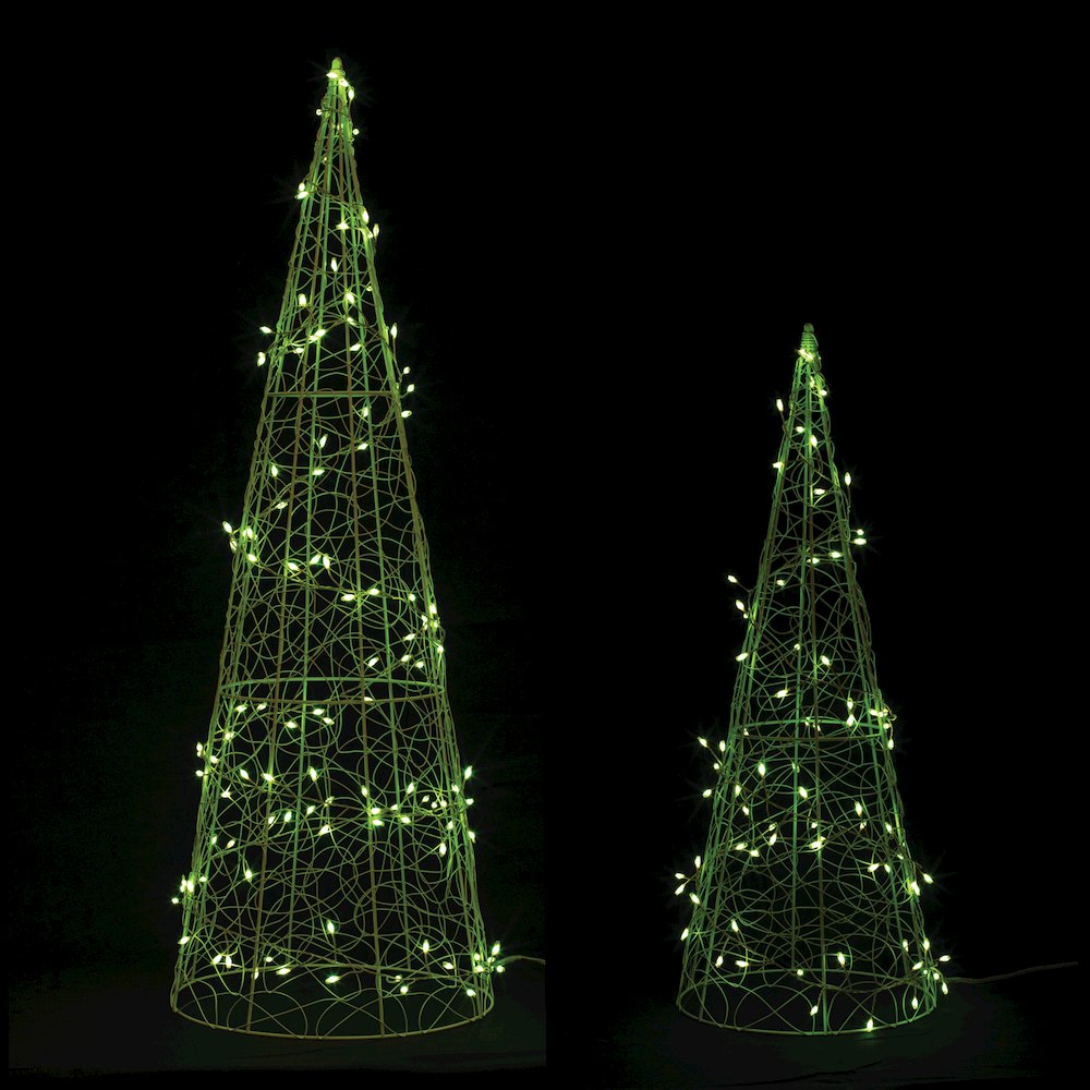 Multicolor LED Tree (Set of 2)
