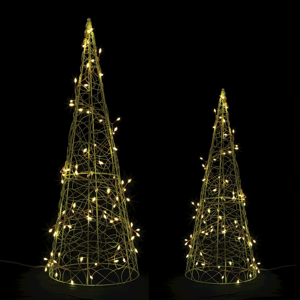 Multicolor LED Tree (Set of 2)