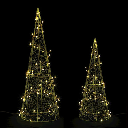 Multicolor LED Tree (Set of 2)