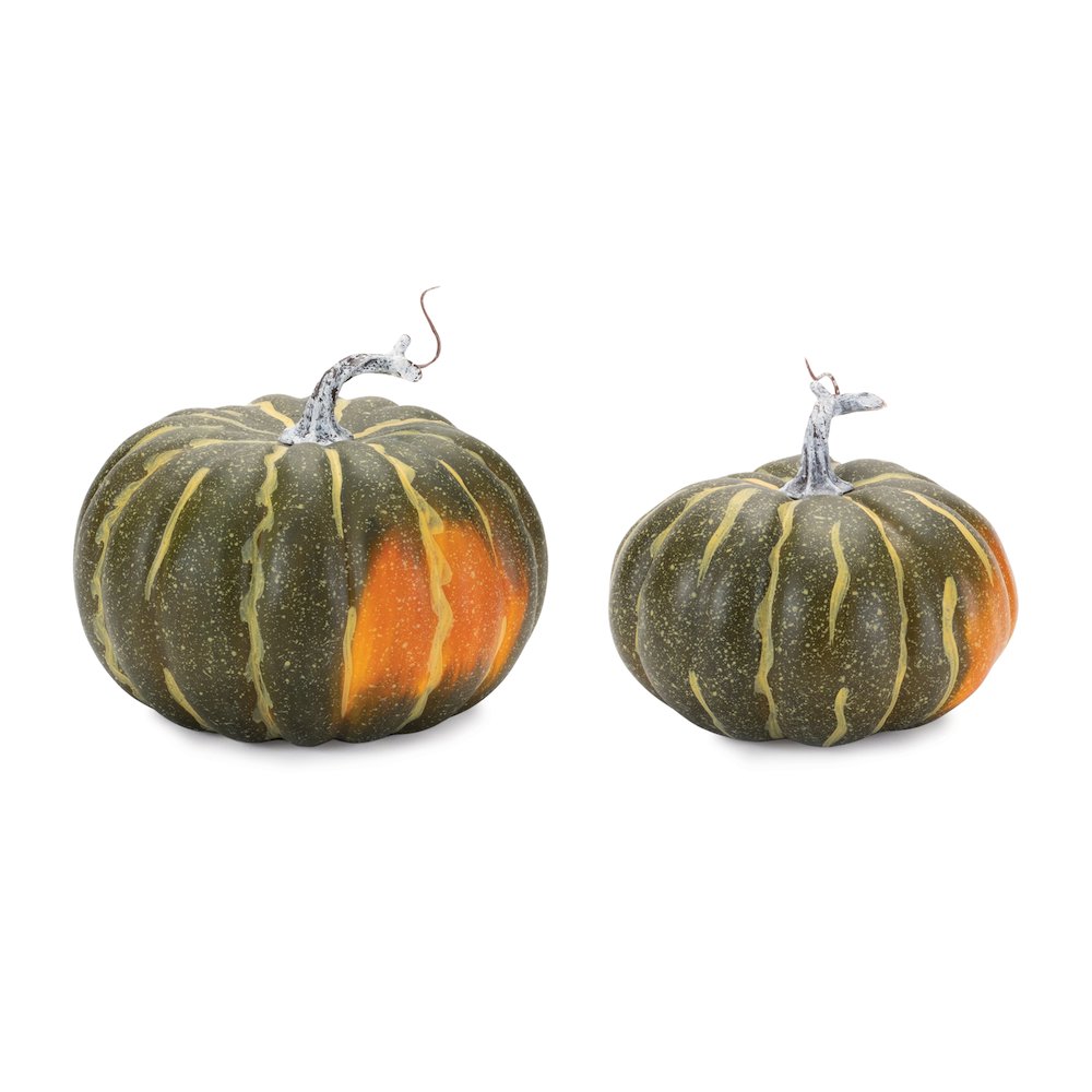 Foam Pumpkin Decor (Set of 2)
