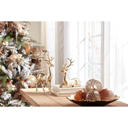 Holiday Deer Figurine (Set of 4)