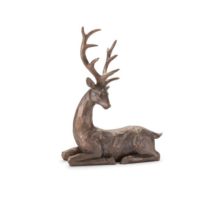 Winter Deer Figurine (Set of 2)