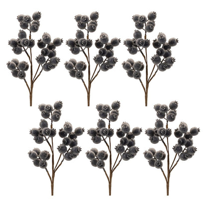 Beaded Berry Spray (Set of 6)
