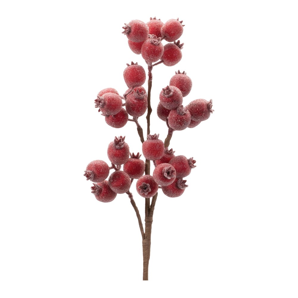 Beaded Berry Spray (Set of 6)