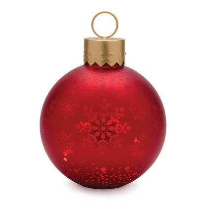 LED Snowflake Ornament Decor 11"H