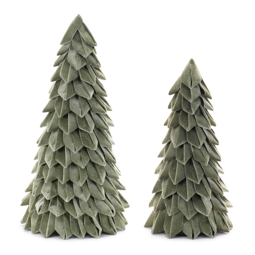 Fabric Pine Tree (Set of 2)