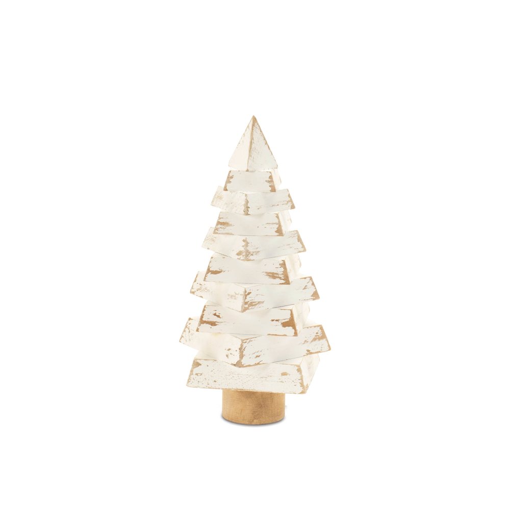 Modern Wood Pine Tree (Set of 3)