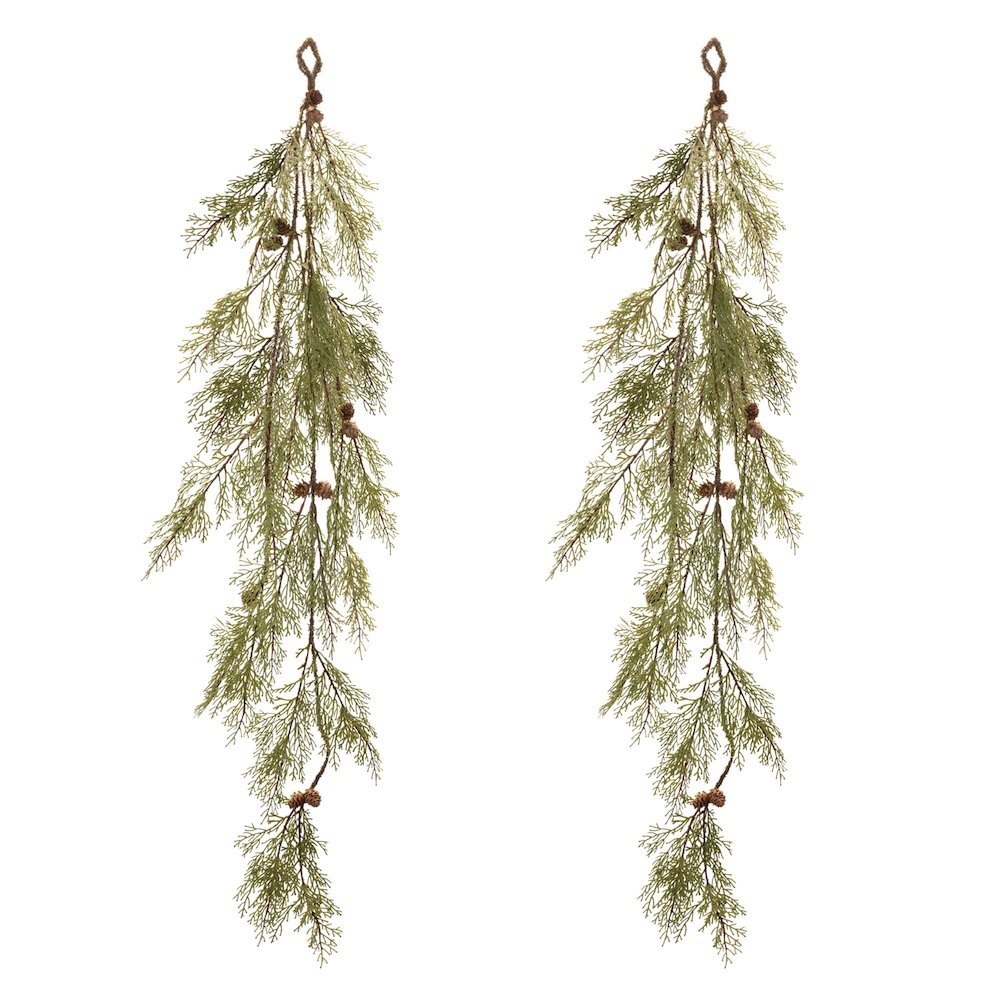 Pine and Pinecone Garland (Set of 2)