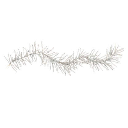 Tinsel Pine Garland 5'L