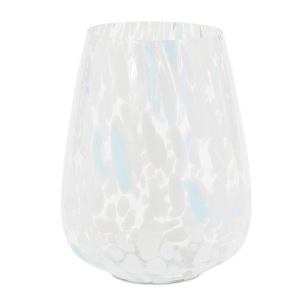 Painted Glass Candle Holder Vase (Set of 4)