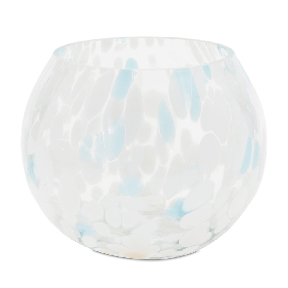 Painted Glass Candle Holder Vase (Set of 4)