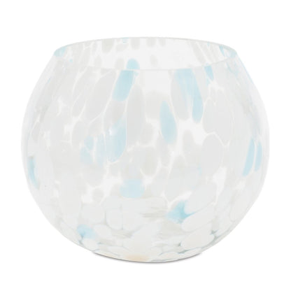 Painted Glass Candle Holder Vase (Set of 4)